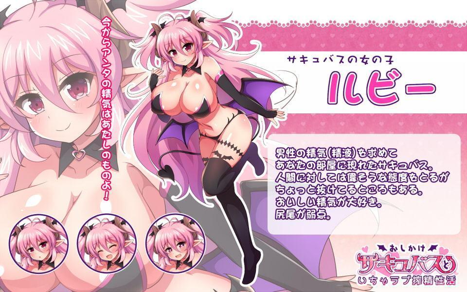 おしかけサキュバスといちゃラブ搾精性活