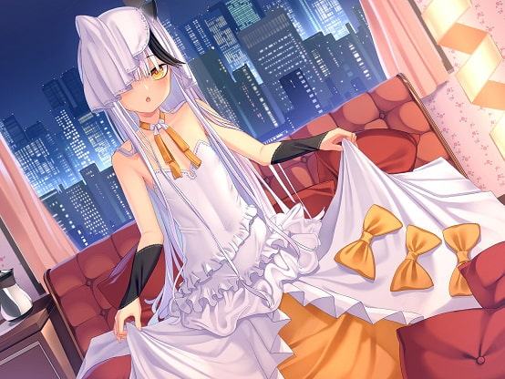 シーツさんとの夜～すべすべシーツときらめく夜の街明かり～