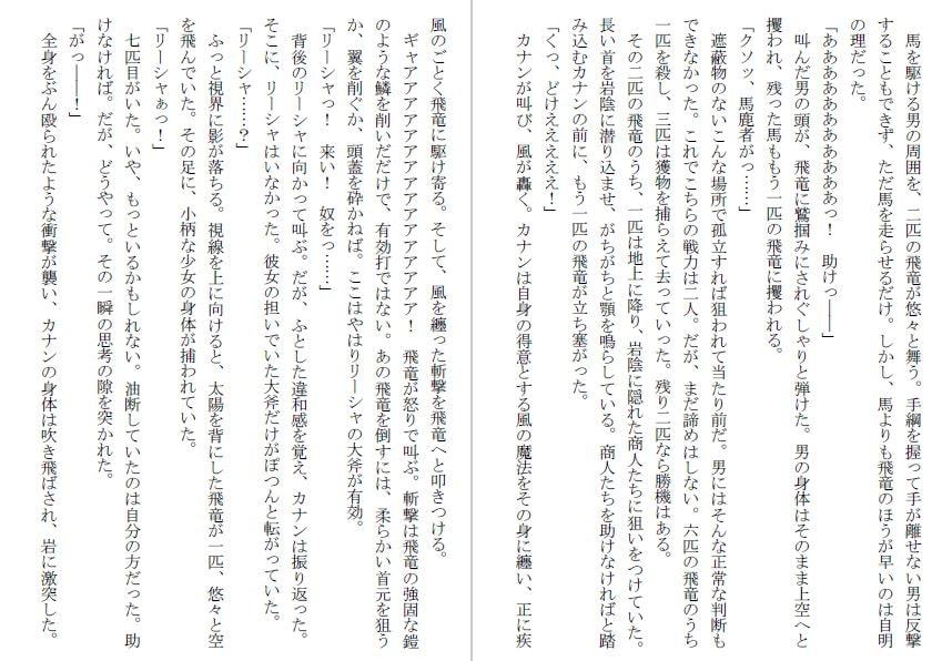 少女捕食～飛竜の餌として狩られるハンターたち～