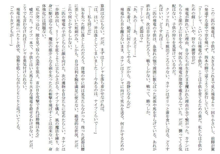 少女捕食～飛竜の餌として狩られるハンターたち～