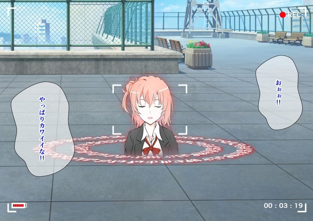 魔法陣で呼び出した奉仕部員がビッチで抜かれまくった話