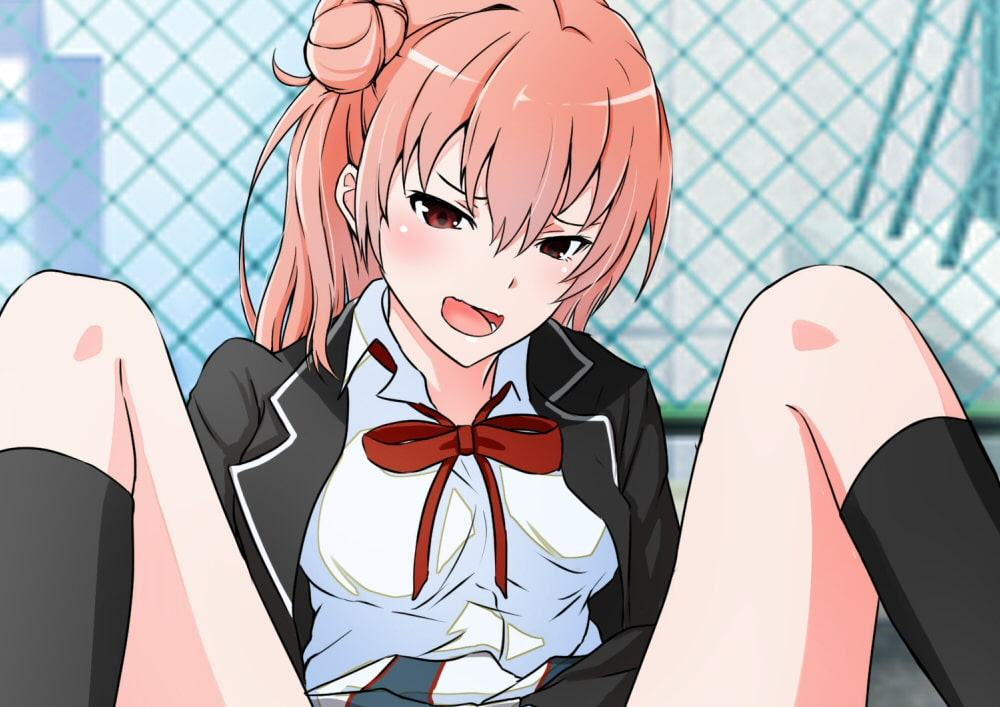 魔法陣で呼び出した奉仕部員がビッチで抜かれまくった話