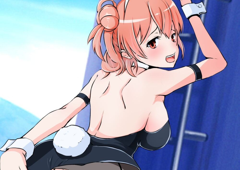 魔法陣で呼び出した奉仕部員がビッチで抜かれまくった話