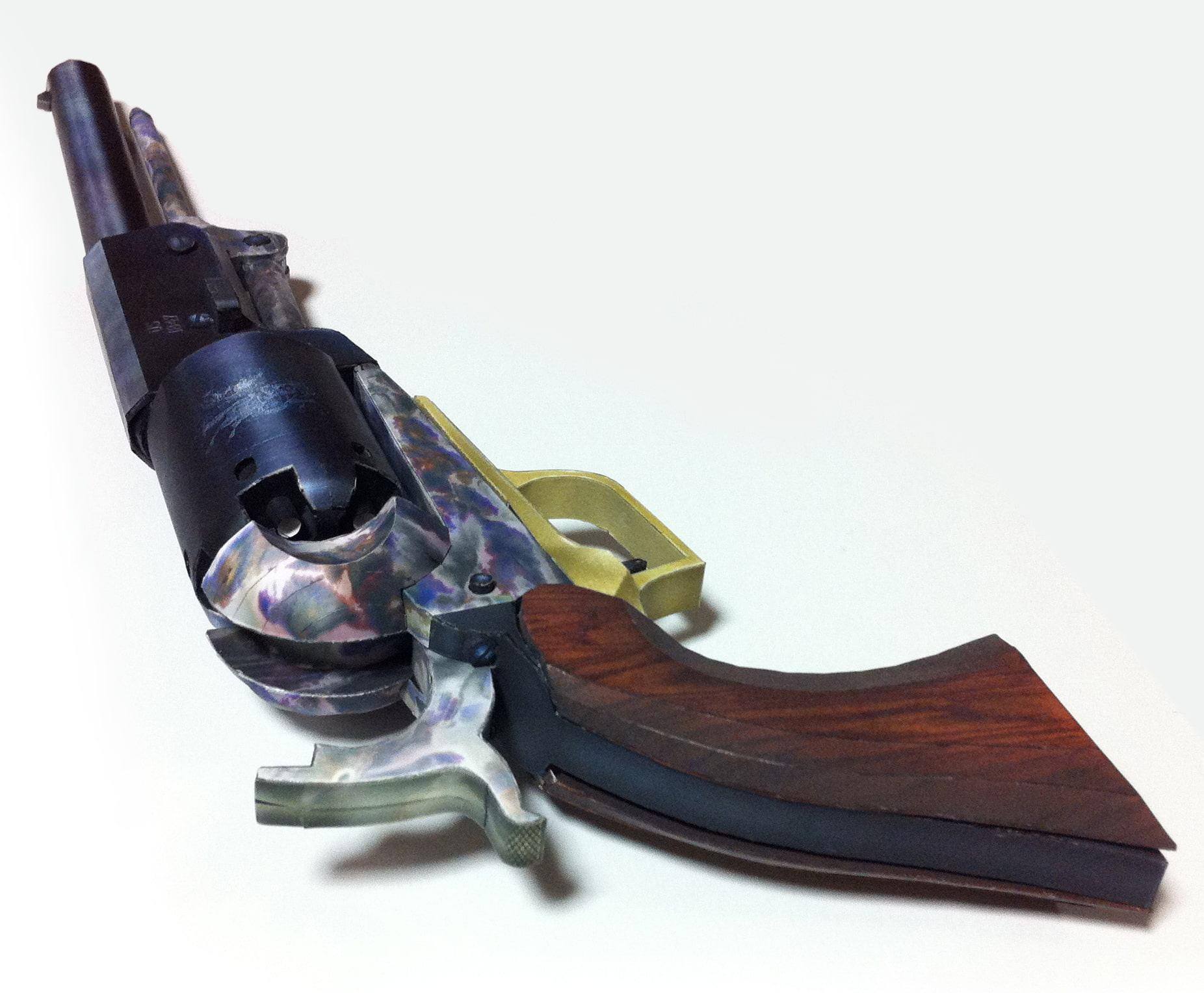 【ペーパーモデル】S○muel Colt's ○1847Walker