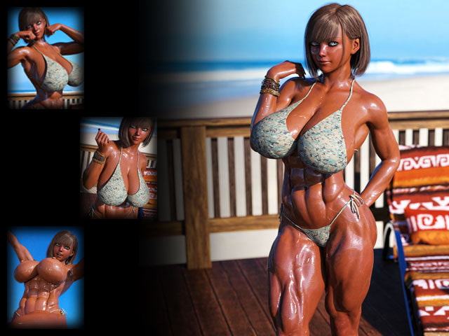 マッスル姉さんCG集 Vol. 04