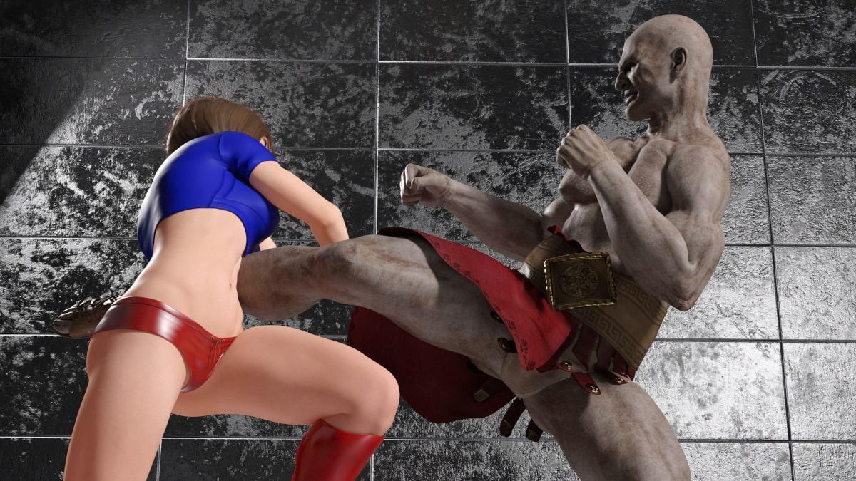 スーペリアガール敗北画像集