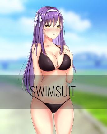 ビジュアルノベルの為のロイヤルティーフリーキャラクター:ウィステリア