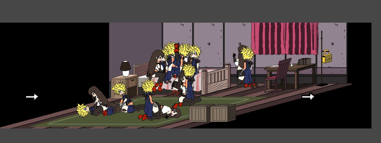 ティファとまいにちSEXしまくりRPG