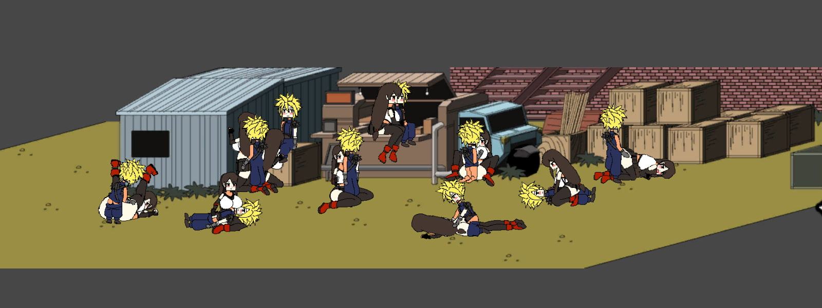 ティファとまいにちSEXしまくりRPG