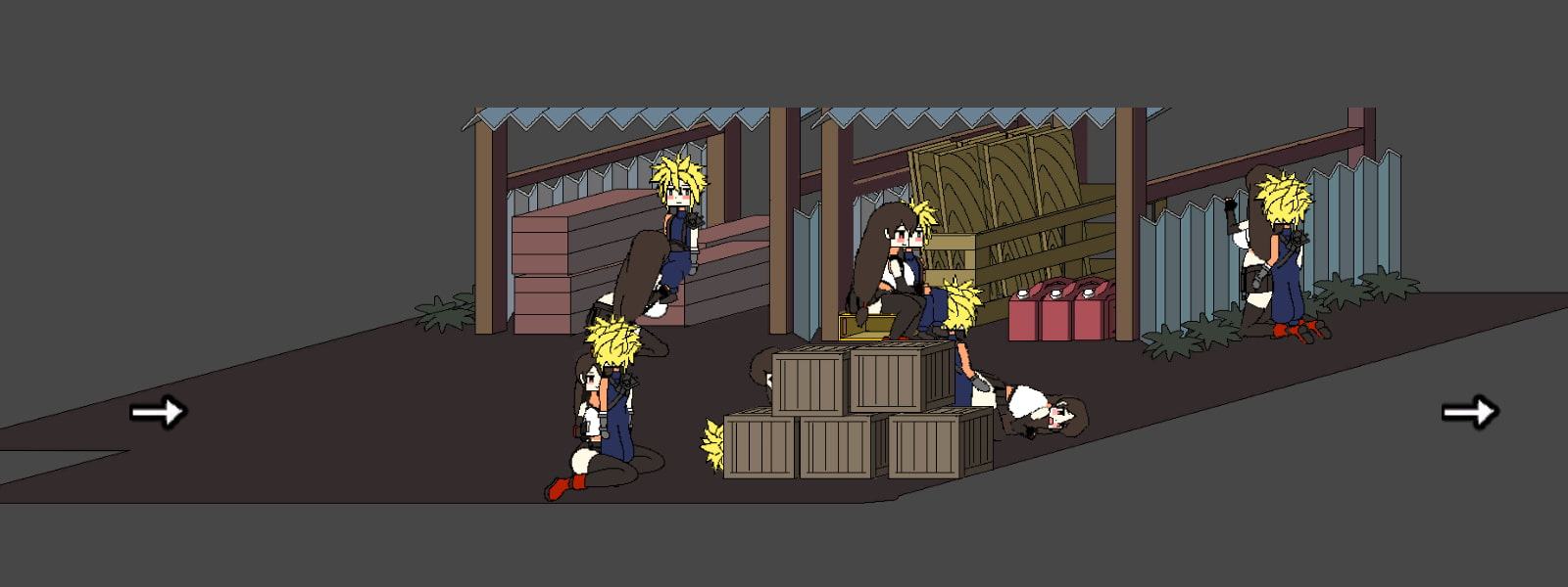 ティファとまいにちSEXしまくりRPG