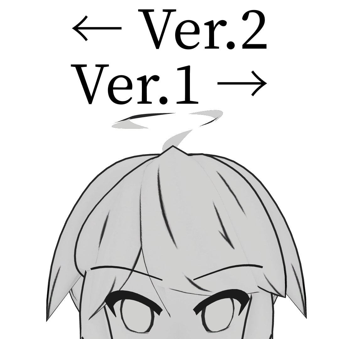 亜久涼子 - VRChat向けオリジナル3Dモデル