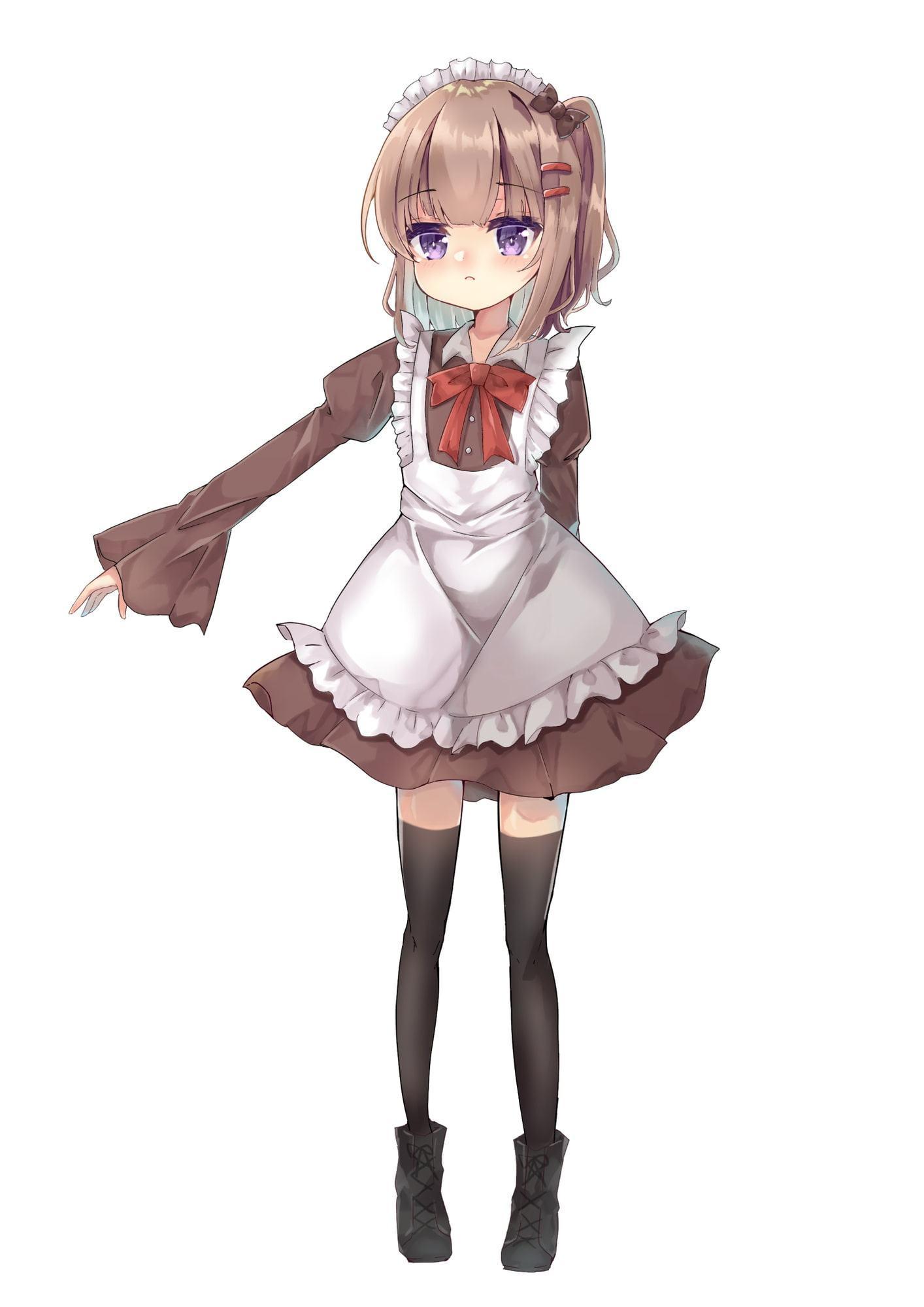 毒舌ロリメイドの足調教