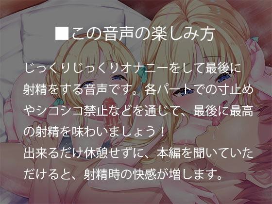 じっくりじっくり焦らされて最後に思いっきり搾り取られる音声2