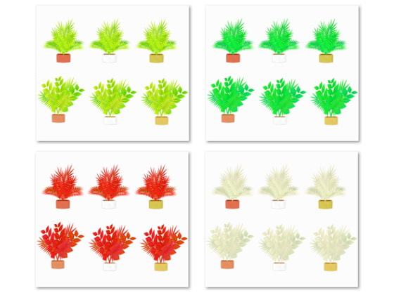 観葉植物素材集