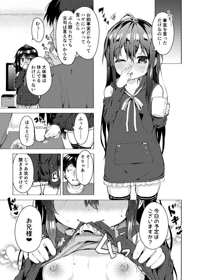 なまけ者の夏と妹