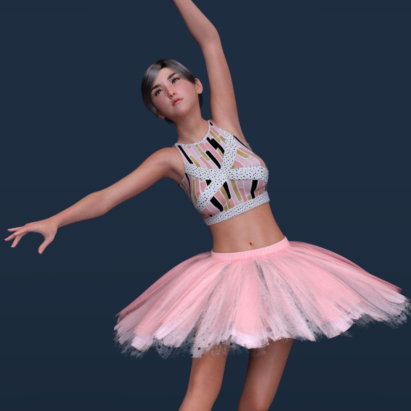 全裸のバレリーナ