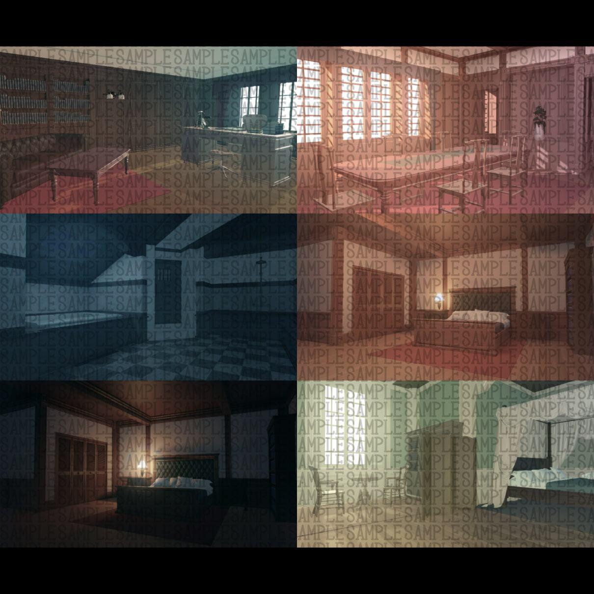 背景素材集 洋館2