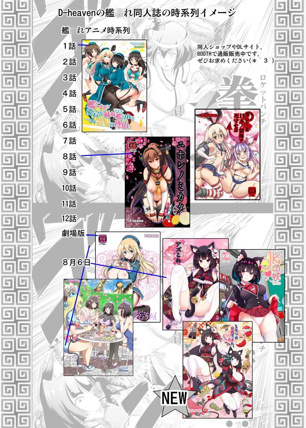 艦○れの愛宕が姉妹艦の中で一人金髪の理由。