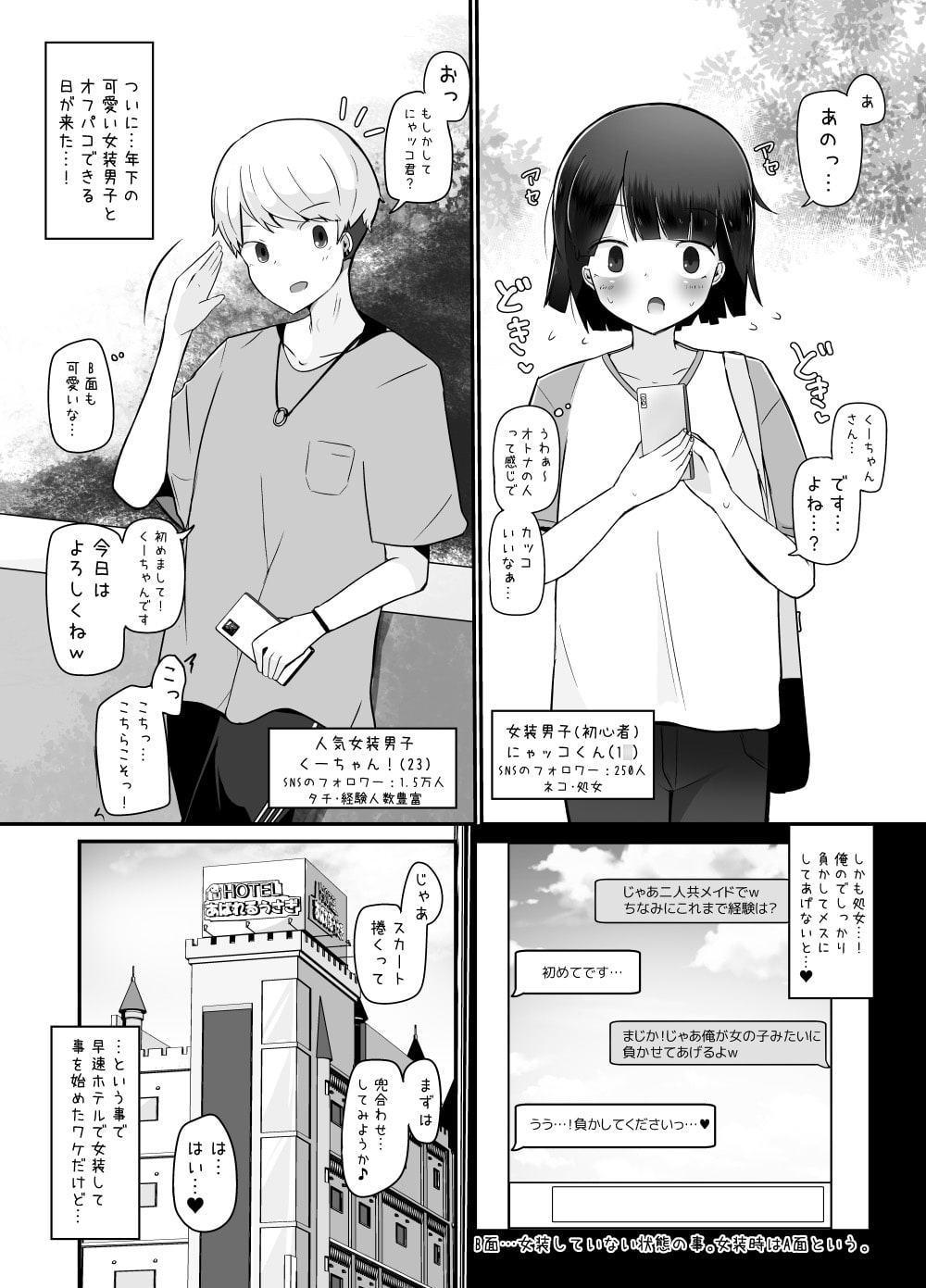 巨根男の娘短編集