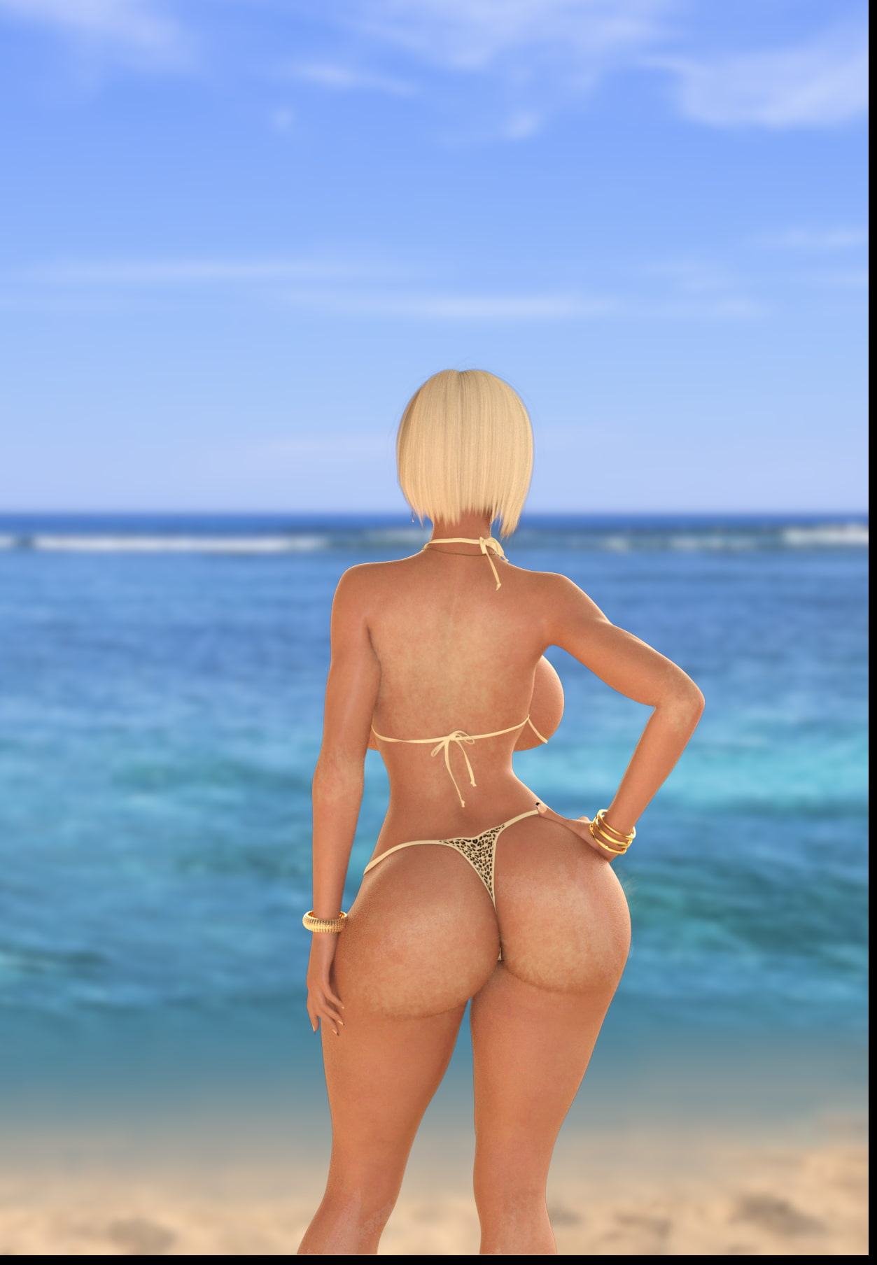 ビーチで知り合ったギャル姉ちゃん