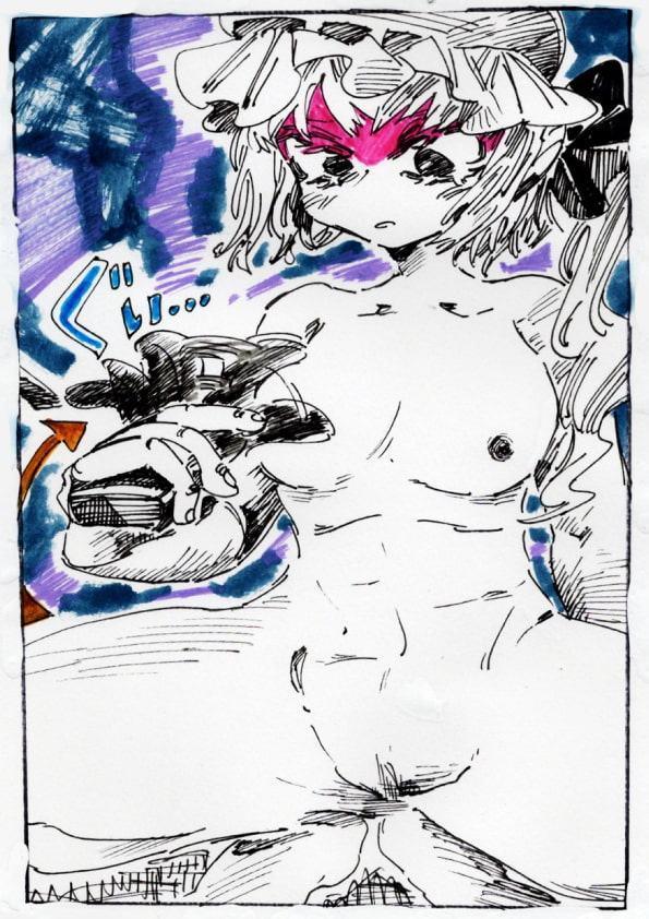 レミリアの道具でオナニー