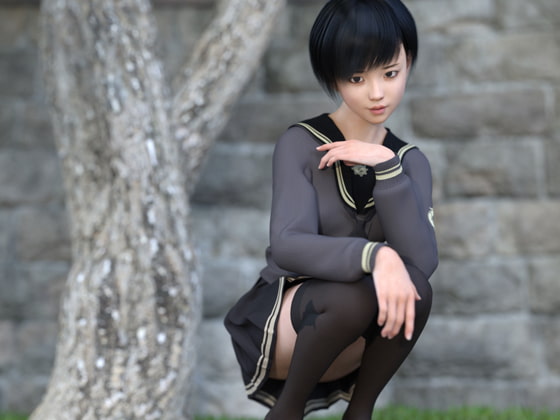 目つきの悪い無表情系スポーツ少女J〇に公園のトイレで汗だくオナ見せ。脇汗直嗅ぎパンツ直嗅ぎ。事務的指示オナ。