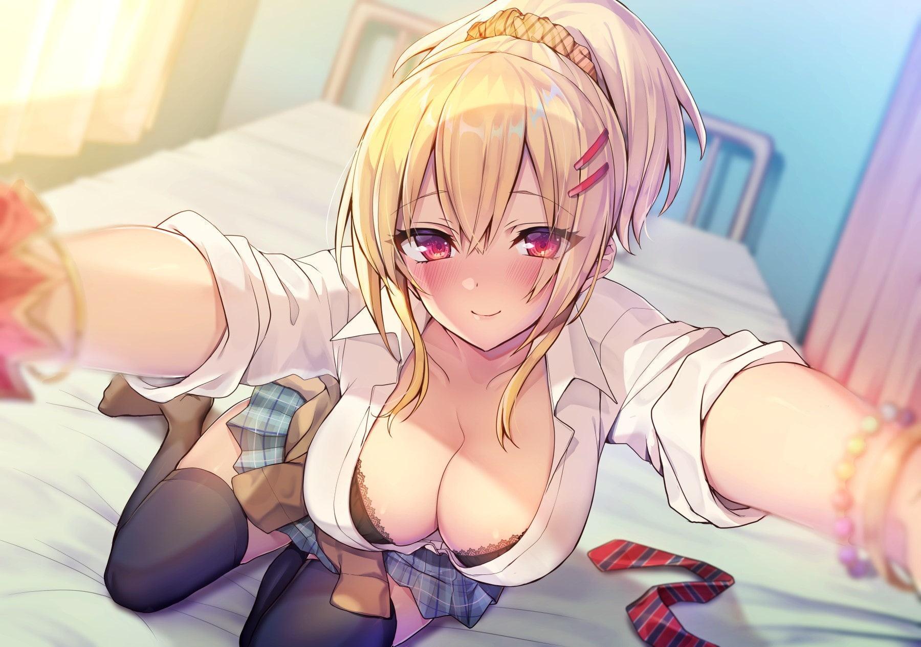 積極的すぎる小悪魔ギャルと保健室でイケないことしよ?【バイノーラル/KU100】