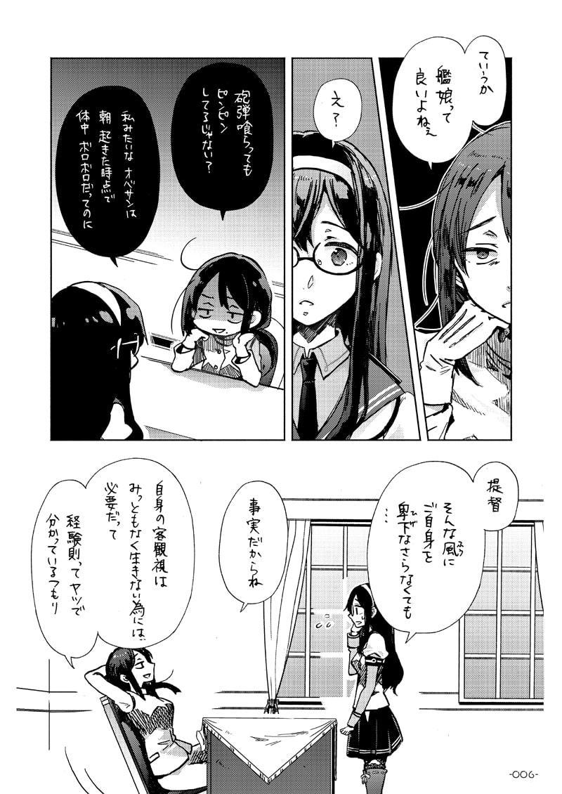 アラサー女提督と大淀さんはなんだかんだ言って結局幸せ