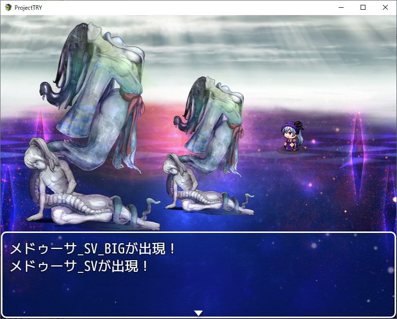 2D・RPG用敵グラフィック027”メドゥーサ”