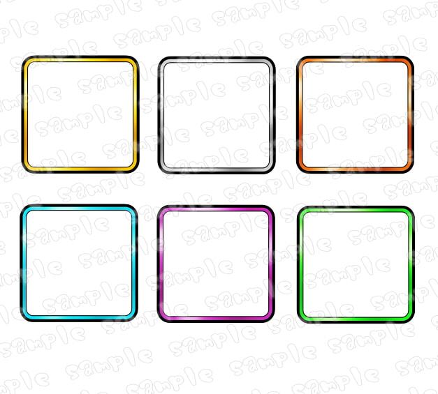 【100円シリーズ】UI素材007