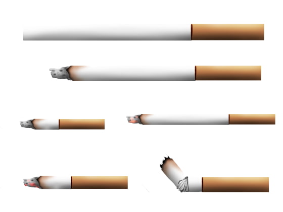 タバコのイラスト素材