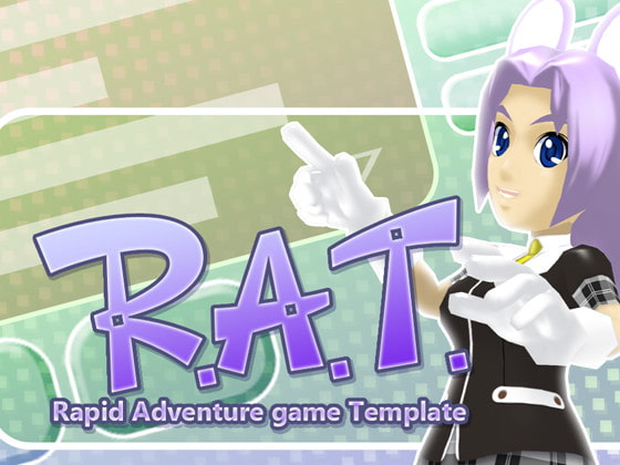 簡単ADV作成Unityテンプレート「RAT」ソースコード付属版