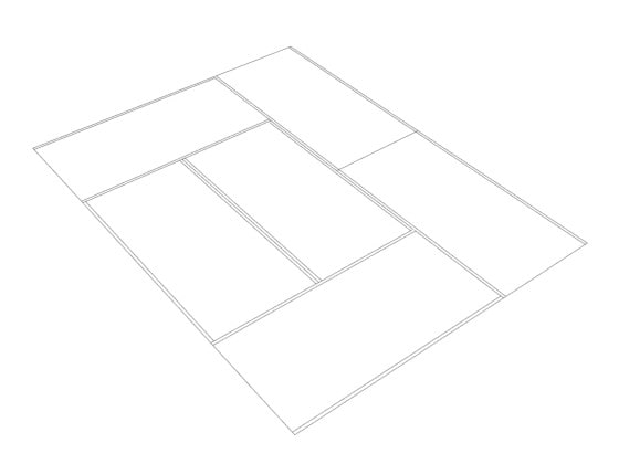 可憐の畳部屋 床 線画用