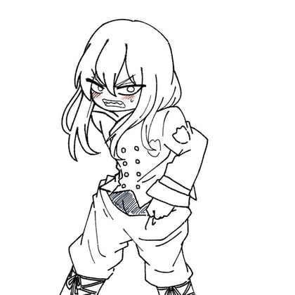 カス鮫のらくがき※パロディ