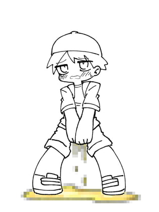 おしっこおもらしショタ