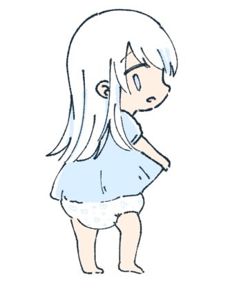 女の子スカ絵7月まとめ