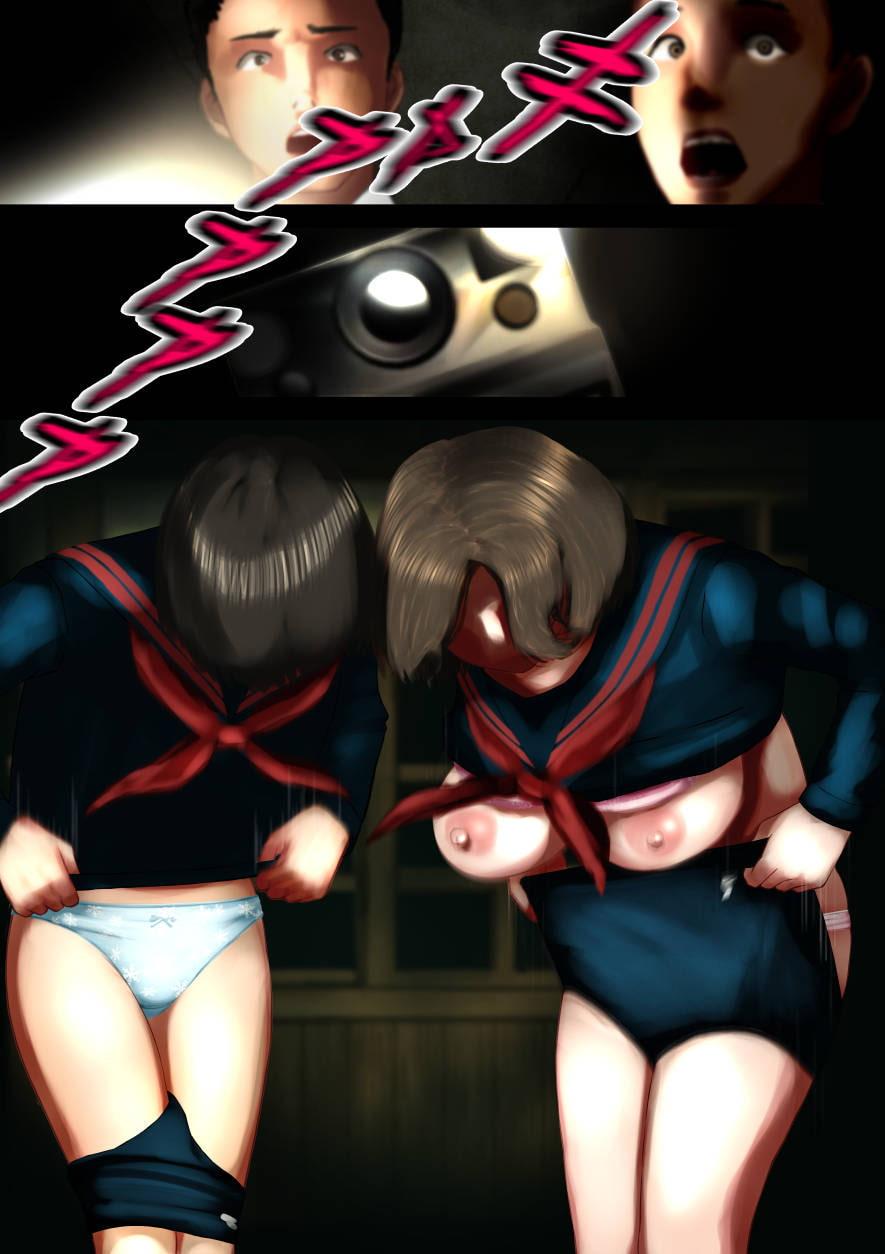 廃校舎の怪、戦慄のサイレント・セックス―怪奇譚―性霊と化した怨念に狙われた美少女たちの肉体