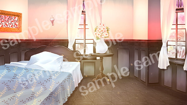 背景素材「洋館の一室」