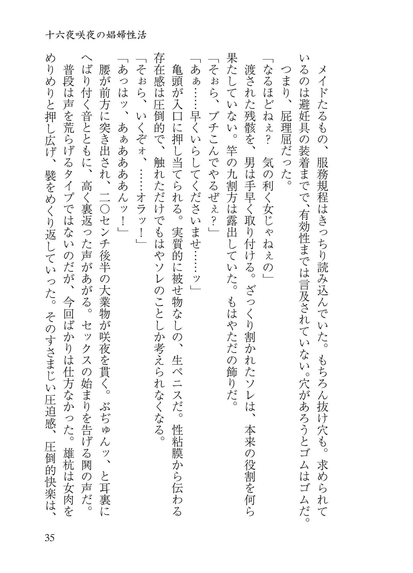 十六夜咲夜のドスケベ性活