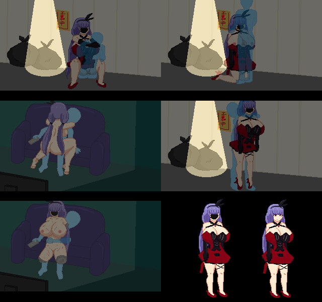 あの子の短編ドットエロアニメ集01