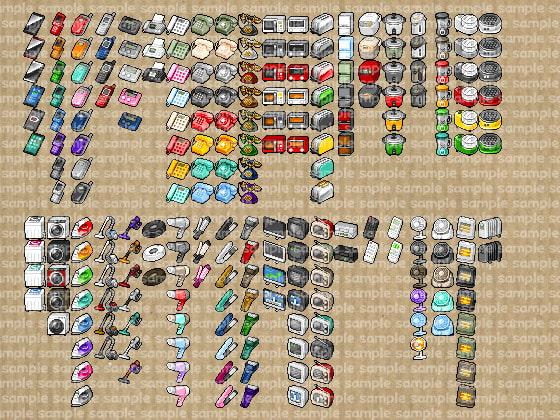 アイコンセット 18 ～生活家電～