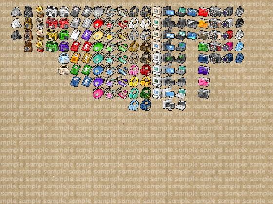 アイコンセット 18 ～生活家電～