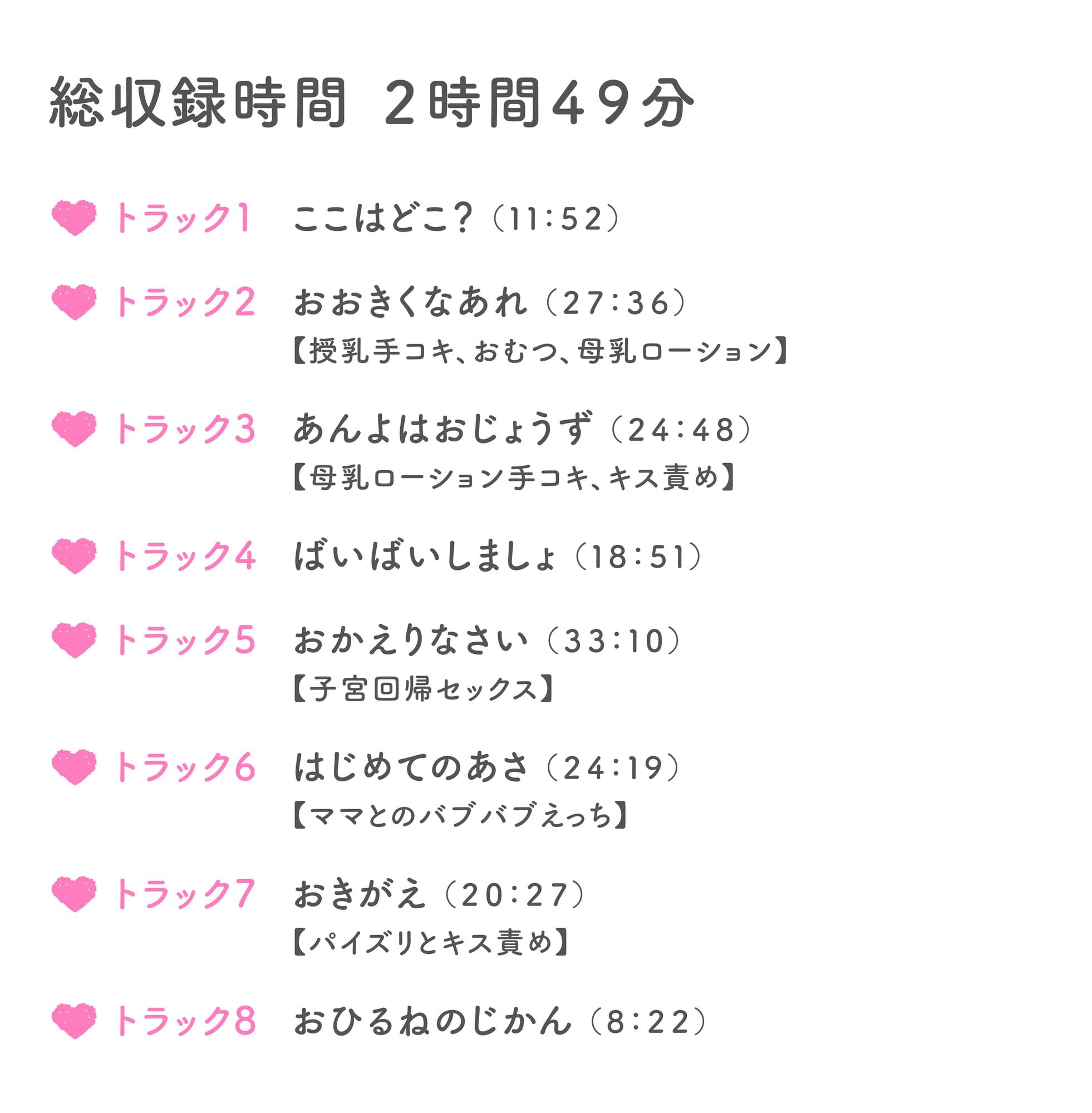 【KU100/約3時間】あなたが母性たっぷりサキュバスママのバブバブ赤ちゃんになるまで