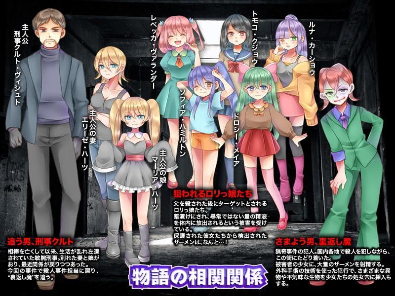 超巨根おとこのロリ娘人体変形ぶっ込みレイプとザーメンタンク展示刑