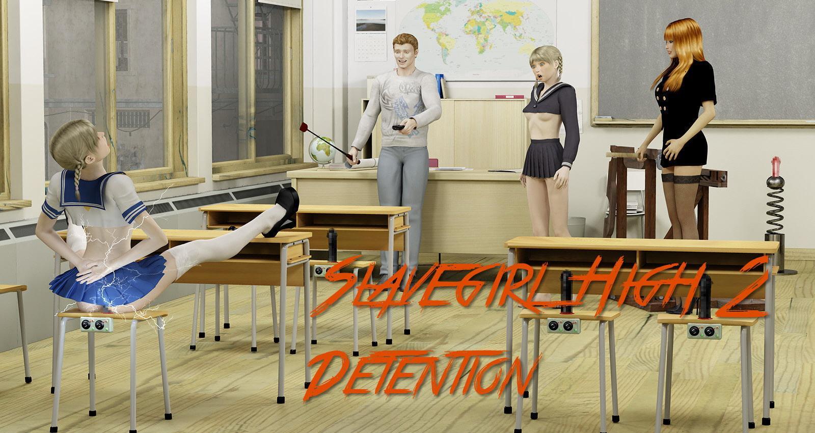 Slavegirl High 2 – Detention
