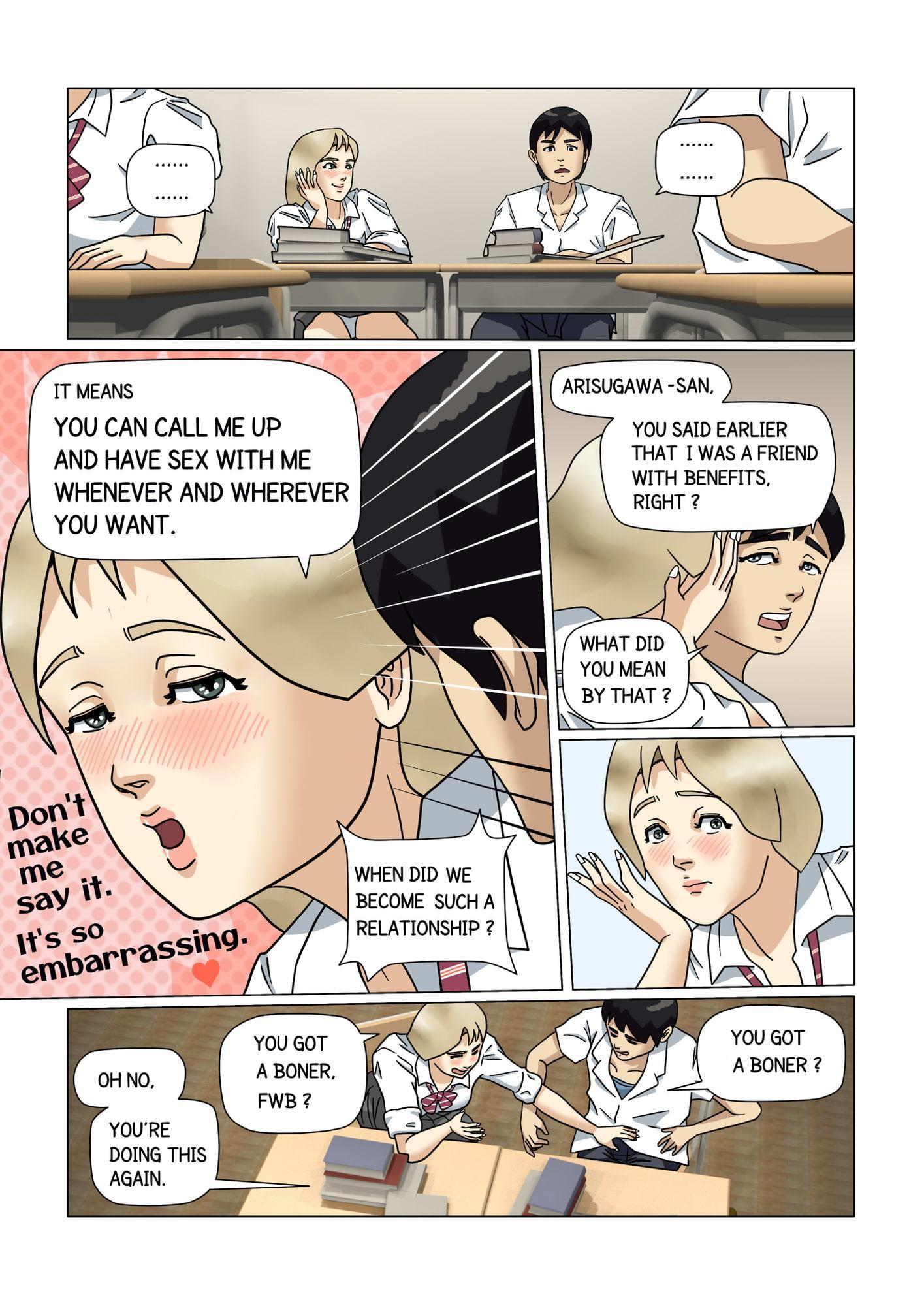 授業中なのに、陽キャのギャルが激しく迫ってきた