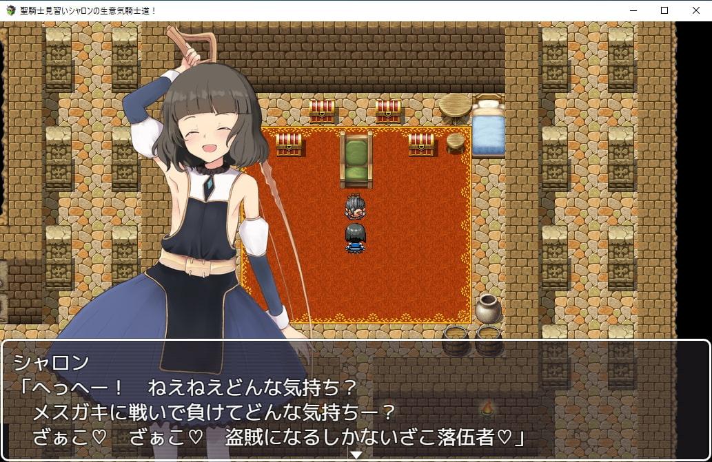 聖騎士見習いシャロンの生意気騎士道!