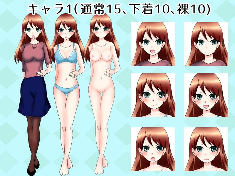 女の子立ち絵素材vol.1