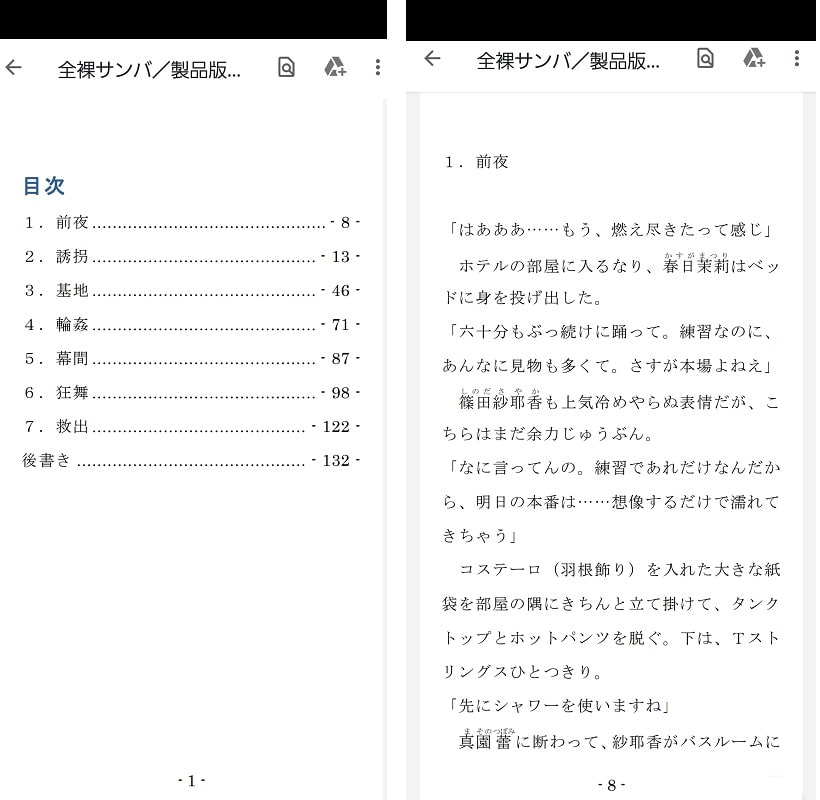 誘拐と陵辱の全裸サンバ(EPISODE 6)