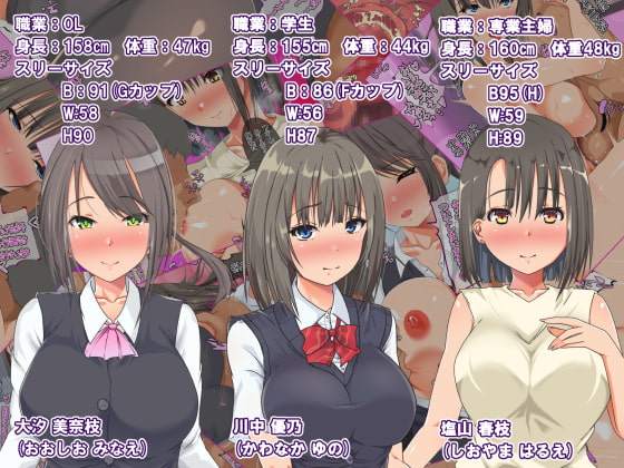 強制的に淫乱にさせる発情カメラ～OL人妻JKをハメて種付け三昧生活～